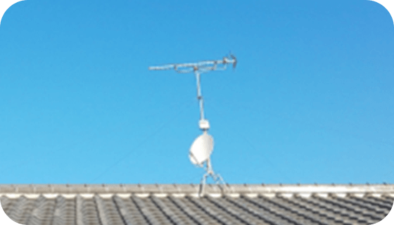 アンテナ撤去工事